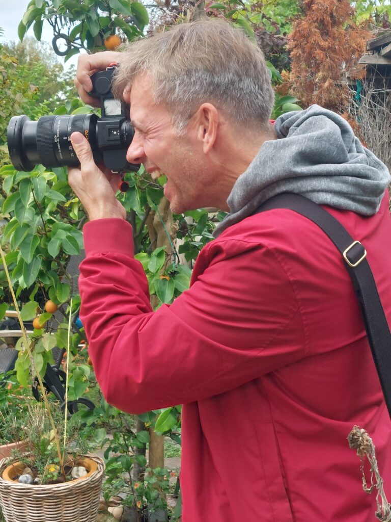 Sven Hasper bei der Arbeit (8. Oktober 2024)