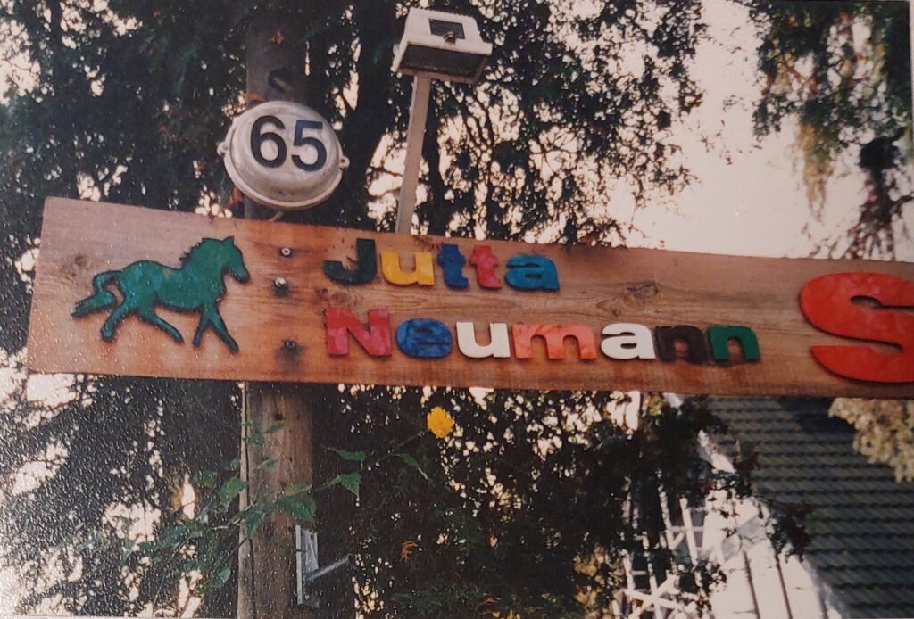 Schreibwarenladen von Jutta Neumann ("Pferdejutta")