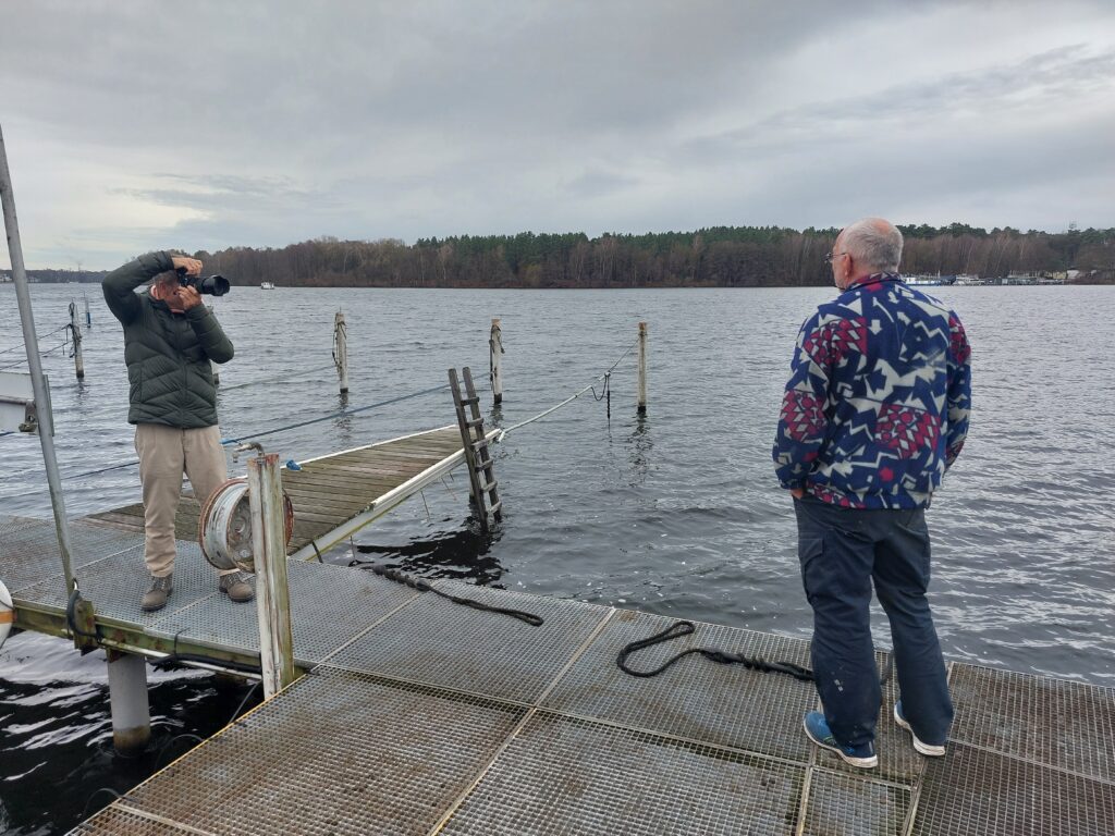 Fotoshooting zwischen Heiligensee und Havel