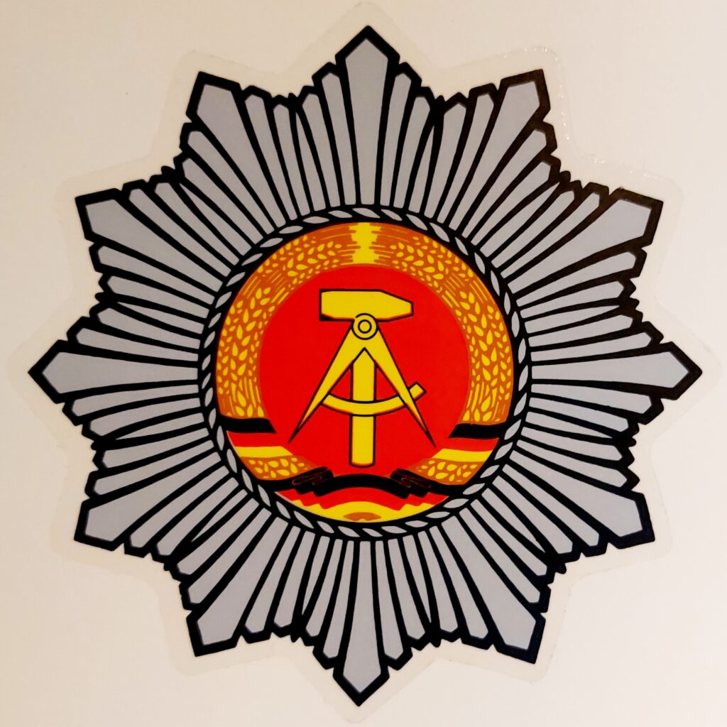 Emblem der Volkspolizei der DDR
