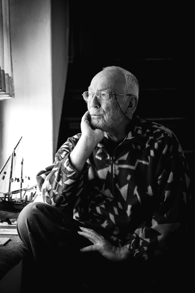 Hans „Walli“ Walischefski im Vereinsheim