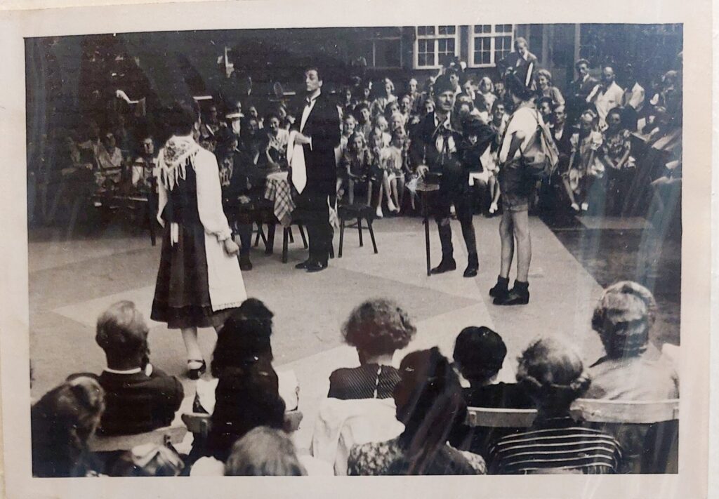 Vorstellung auf der Terrasse des Seglerheims