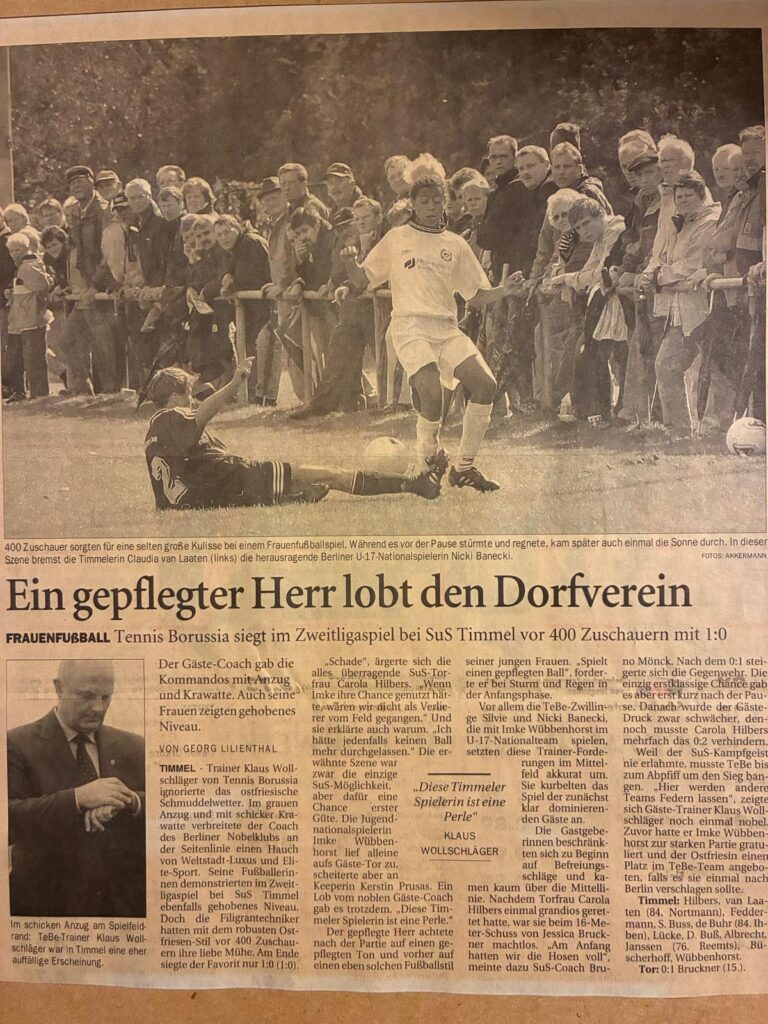 Cheftrainer der Frauen- und Mädchenabteilung bei Tennis Borussia Berlin