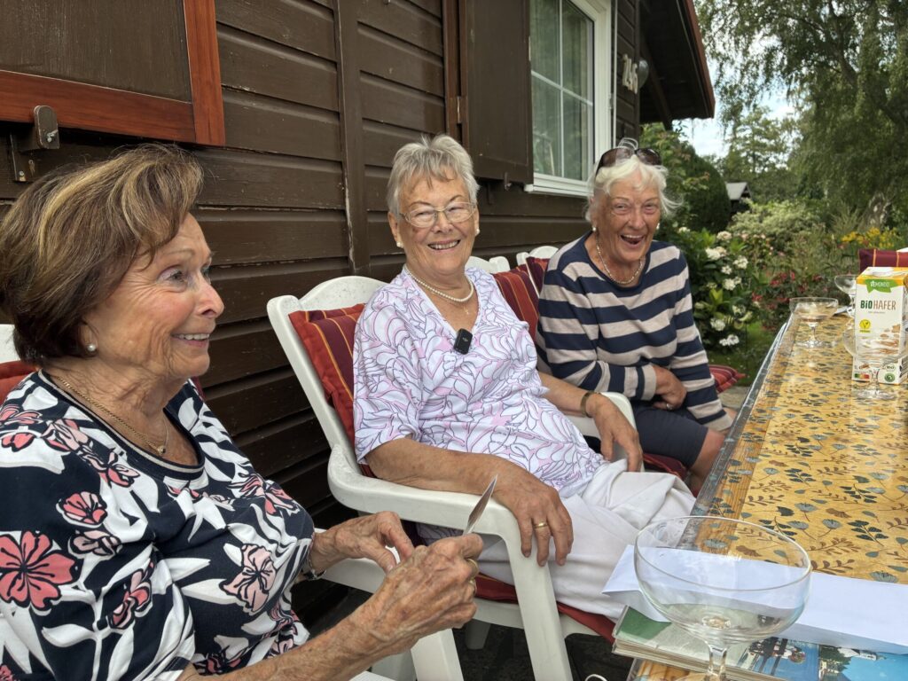 Irene Herrmann, Doris Zenker und Gisela Scheffel