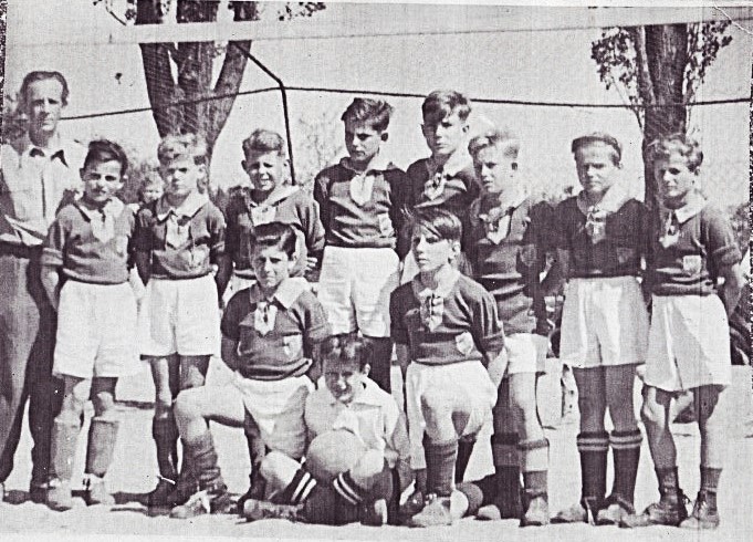 Erste SFK-Fußball Schüler Mannschaft, Sommer 1950