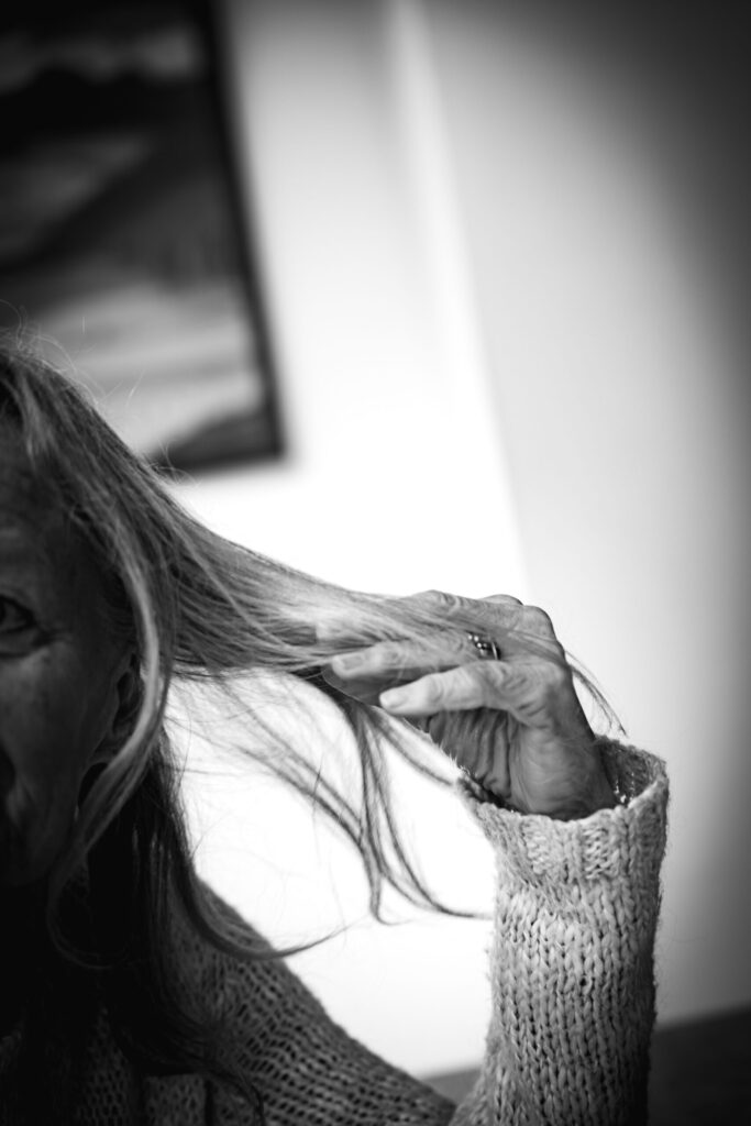 Pamela Lammers: Die Alzheimerin. Foto: Sven Hasper